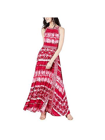 INC International Concepts Tie Dye Maxi Dress Casual Dress (view 1)