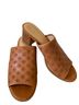 Jack Rogers 100% Leather Brown Mule/Clog Size 8 - photo 1