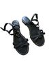 FRYE Black Sandals Size 9 1/2 - photo 1
