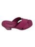 Charlotte Stone 100% Leather Purple Mule/Clog Size 9 1/2 - photo 7