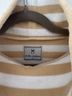 Dudley Stephens Stripes Tan White Long Sleeve T-Shirt Size M - photo 3