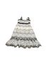 Foxiedox Solid Black White Cocktail Dress Size L - photo 16
