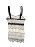 Foxiedox Solid Black White Cocktail Dress Size L - photo 6