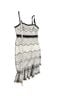 Foxiedox Solid Black White Cocktail Dress Size L - photo 8