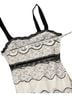 Foxiedox Solid Black White Cocktail Dress Size L - photo 9