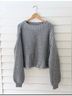 Cinq à Sept Gray Pullover Sweater Size M - photo 3
