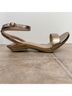 Pashion Solid Gold Sandals Size 7 1/2 - photo 6