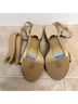 Pashion Solid Gold Sandals Size 7 1/2 - photo 7