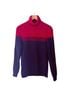 Saint James 100% Wool Blue Red Turtleneck Sweater Size L - photo 1