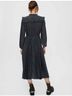 Maje 100% Polyester Polka Dots Black White Cocktail Dress Size 10 - photo 4