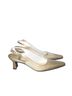 Stuart Weitzman Gold Heels Size 7 (slim) - photo 4