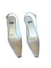 Stuart Weitzman Gold Heels Size 7 (slim) - photo 3