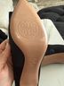 Tory Burch 100% Satin Black Heels Size 10 1/2 - photo 5