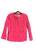 Elie Tahari Solid Graphic Pink Jacket Size M - photo 1
