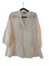 Flax 100% Linen White Blouse Size S - photo 1
