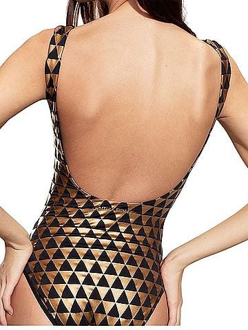 Cynthia Rowley Olympia One Piece Swimsuit (view 2)