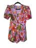 FARM Rio 100% Cotton Floral Multi Color Romper Size S - photo 2