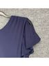 BHLDN Solid Blue Cocktail Dress Size 6 - photo 9