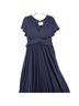BHLDN Solid Blue Cocktail Dress Size 6 - photo 1