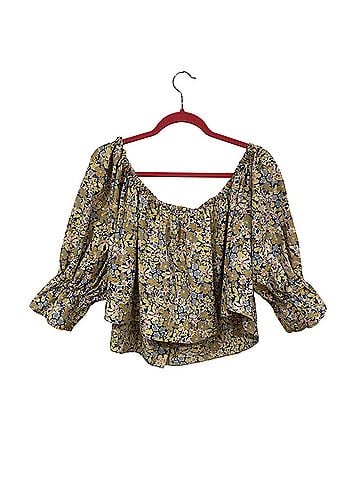 Free People James Short Sleeve Blouse (view 2)