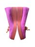Bernardo 100% Suede Color Block Pink Orange Flats Size 8 - photo 4