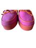 Bernardo 100% Suede Color Block Pink Orange Flats Size 8 - photo 5
