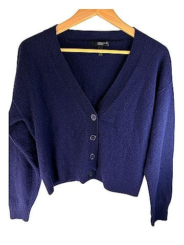 Aqua Cashmere Cardigan (view 1)
