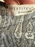 Lovestitch 100% Polyester Graphic Silver Casual Dress Size M - photo 7