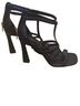 Jessica Simpson 100% Leather Black Sandals Size 6 1/2 - photo 2