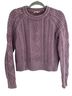 Faherty 100% Cotton Purple Pullover Sweater Size S - photo 3