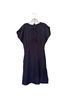Universal Thread 100% Recycled Polyester Solid Black Casual Dress Size XS - photo 1