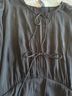 Universal Thread 100% Recycled Polyester Solid Black Casual Dress Size XS - photo 4