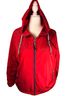 Tommy Hilfiger 100% Polyester Red Windbreaker Size XL - photo 1