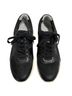 Everlane 100% Leather Color Block Black White Sneakers Size 10 - photo 2