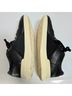 Everlane 100% Leather Color Block Black White Sneakers Size 10 - photo 4