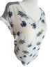 Fortune + Ivy Floral Multi Color Short Sleeve Blouse Size XXL - photo 1
