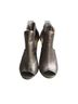 Klub Nico 100% Leather Solid Gold Silver Sandals Size 9 - photo 2