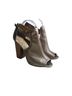 Klub Nico 100% Leather Solid Gold Silver Sandals Size 9 - photo 1