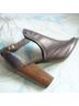 Klub Nico 100% Leather Solid Gold Silver Sandals Size 9 - photo 5