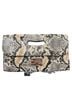 Nine West Snake Print Multi Color Leather Clutch One size - photo 1