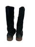Ugg Australia 100% Leather Black Boots Size 7 - photo 2