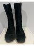 Ugg Australia 100% Leather Black Boots Size 7 - photo 5