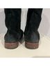 Ugg Australia 100% Leather Black Boots Size 7 - photo 6