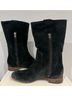 Ugg Australia 100% Leather Black Boots Size 7 - photo 4