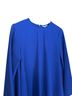 Cos 100% Polyester Solid Blue Long Sleeve Blouse Size 8 - photo 5