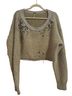 Free People Gray Pullover Sweater Size M - photo 1