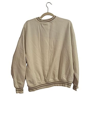 Taylor Swift TTPD Cream Crewneck Sweater Pullover Sweater (view 2)