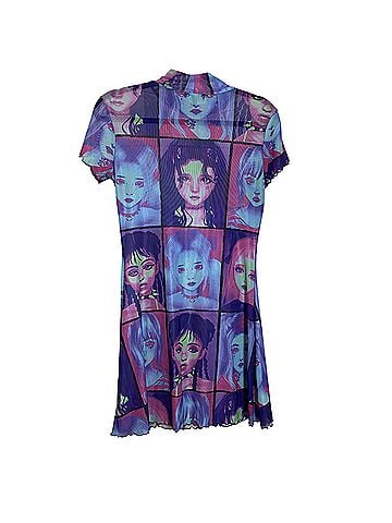 Current Mood E-Girl Ego Mini Dress Casual Dress (view 2)