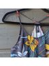 Hurley Floral Multi Color Black Yellow Active Dress Size S - photo 5