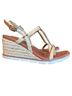 Cameo Brown Ivory Wedges Size 10 - photo 2
